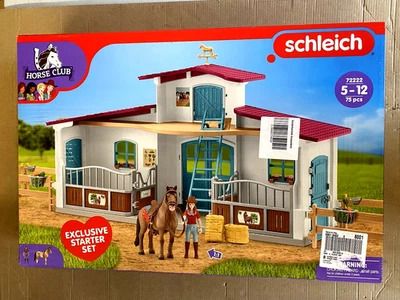 SCHLEICH® Spielwelt HORSE CLUB, Reiterhof Starter Set (72222)