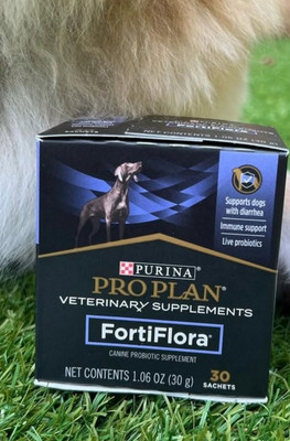 Purina Pro Plan Fortiflora Probiotics for Dogs 30 Sachets EXP 07/2026