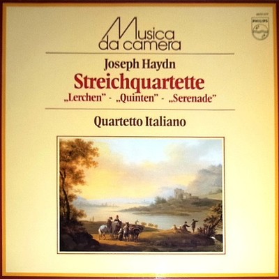 Haydn* / Quartetto Italiano - Streichquartette Op. 76,2 Op. 3,5 Op. Vinyl 215964