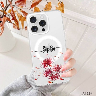 Elegant Phone Case For iPhone 17 15 16 Pro Max 14 13 Personalized Magnetic Cover