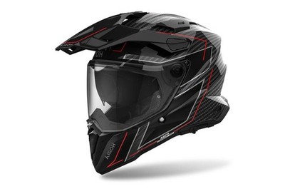 Off Road Helmet Airoh Commander 2 Carbon Stylish Gloss