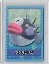 New Super Mario Bros U Fugumannen Puffer-Cheep Nintendo Japanese Card 2012