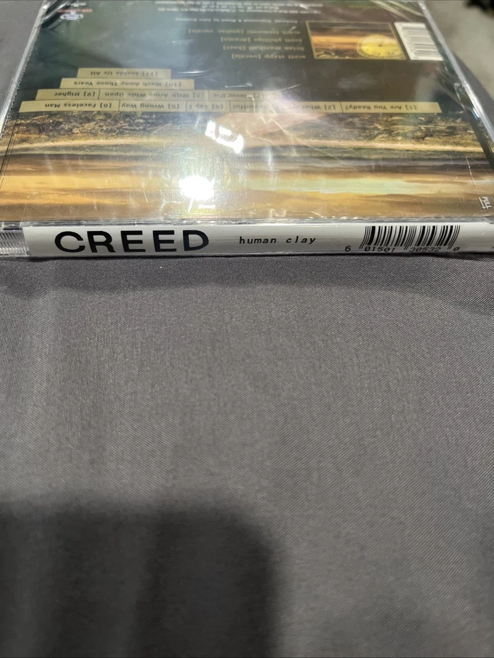 Creed Human Clay CD SEALED, NOS Hype sticker - Image 2 of 3