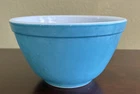 Vintage Pyrex 401 Primary Blue Mixing Nesting Bowl 1.5 Pint