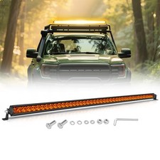 Light Bar Slim LED Light Bar Spot Flood Offorad Driving Lights 40 Inch Amber