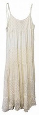 Vince Camuto Tiered Sundress – Size S – Ivory/Gold – NWT – $119