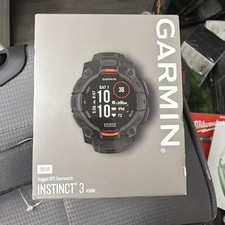 Garmin Instinct 3 Solar 45 mm GPS Smartwatch robusto da esterno nero