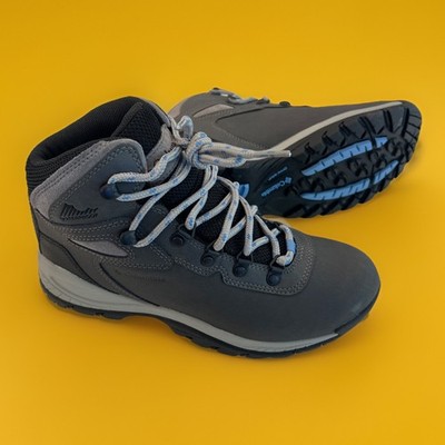 $99 Columbia Newton Ridge Plus Hiking Shoes Boots Gray Womens Sz 6 Waterproof