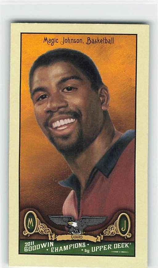2011 Upper Deck Goodwin Champions - Mini - Magic Johnson #90 HOF