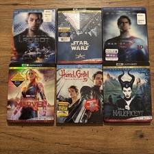 lot of 6 Action Movies blu ray set
