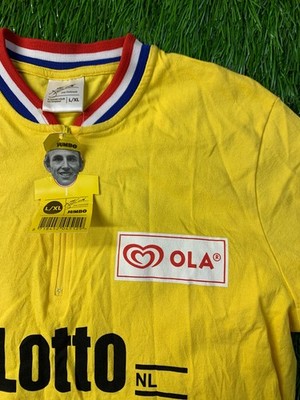 RARE BIKE CYCLING MEN SHORT SLEEVE SHIRT JERSEY LOTTO JUMBO