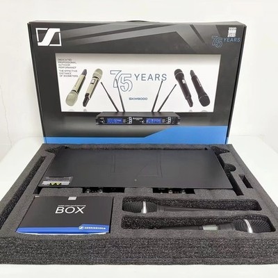 UHF Professional Wireless Microphone System For Sennheiser SKM9000 75Years Black