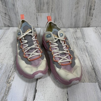 Sorel Kinetic Breakthru Trail Runner Tech Lace Sneaker Mauve Size 11   MSRP $130