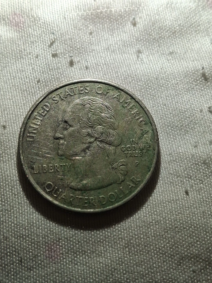 2000 P Maryland State Quarter Cent Coin From US Mint 25 Cents The Old Line 1788 - Image 4 of 4