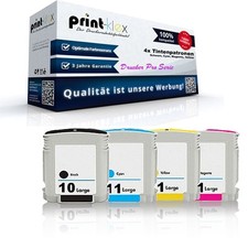 4x Premium Tintenpatronen für HP Business-InkJet-2800-DTN HP - Drucker Pro Serie
