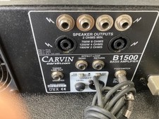 Carvin Cabinet Guitar Amplifiers for Bass Amplifier for sale | eBay
