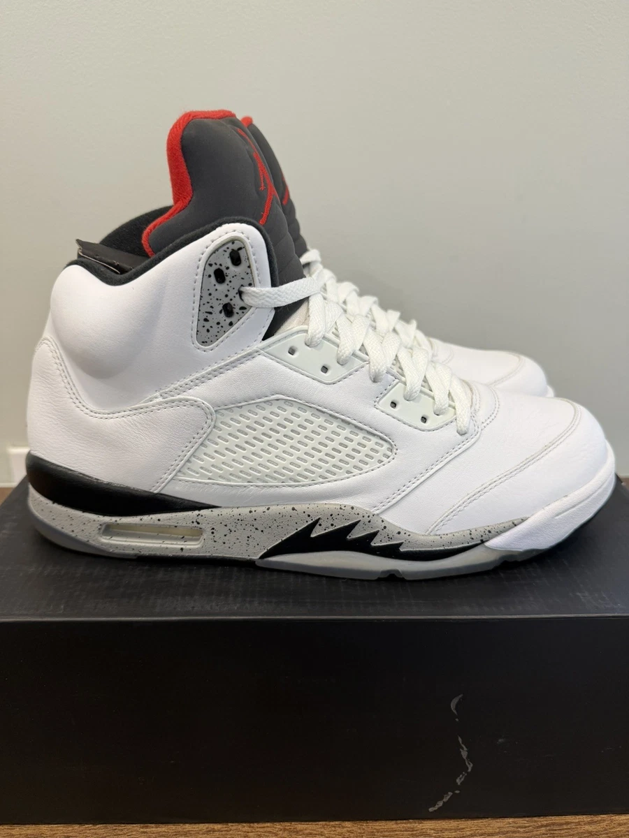 Jordan 5 Retro White Cement for Sale | Authenticity Guaranteed | eBay