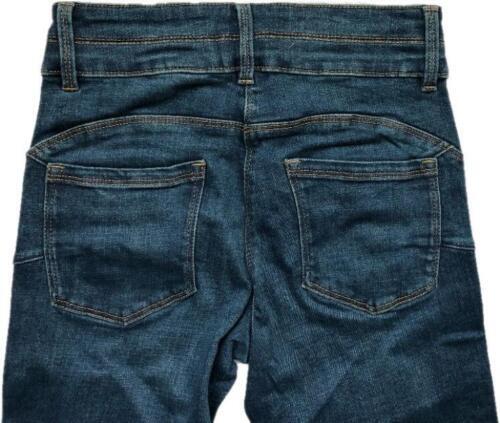 NEXT WOMENS DARK BLUE LIFT SLIM & SHAPE BOOTCUT JEANS HIGH RISE SIZE 8/20 £45!! - Picture 4 of 5
