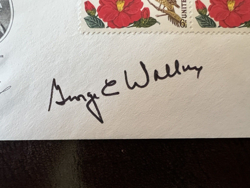 GEORGE WALLACE SIGNED FDC 150TH YEAR ALABAMA STATEHOOD