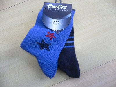 EWERS JUNGEN SOCKEN 2 x marine/blau Gr. 23-26,27-30