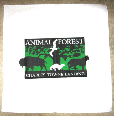 Animal Forest Bandana Charles Landing State Park SC Bison Cougar Otter Kids