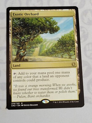 C4241 MAGIC MTG CONSPIRACY 2 EXOTIC ORCHARD #219 NM RARE
