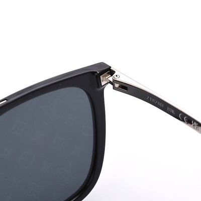UP IT MIX MEN'S VUITTON LOUIS ＯN ＬOＵIＳ　VＵＴＴ SQUARE SILVER/BK Z1878U SUNGLASSES バッグ