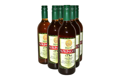6 Flaschen Behn HANF Wikinger MET Honigwein mit Hanfextrakt 10% Vol. 0,75 Liter
