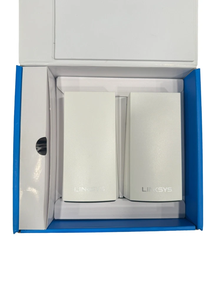2-Pack LINKSYS VELOP VLP0102-NP Dual Band Mesh Router System Wi-Fi 5 AC1200 NEW - Image 3 of 4