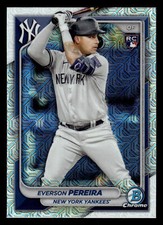 2024 Bowman Mega Box Everson Pereira RC Rookie #93