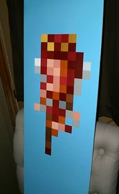 Nintendo NES The Legend Of Zelda Custom NPC "Fairy" Acrylic Painting With COA 