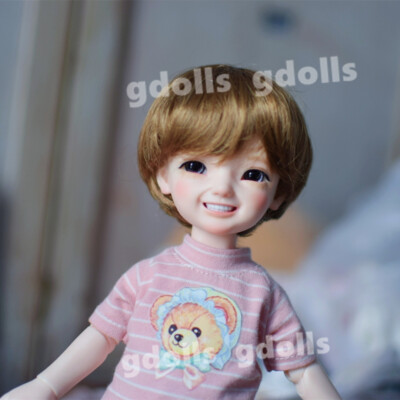Oueneifs Gogobjd 1/6 BJD Doll - Big Head, Small Dimple, Retro Cute Fullset 28cm Resin Toy - View #9