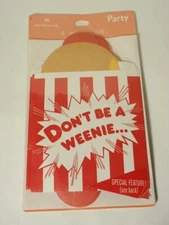 Pack of Hallmark Don’t Be a Weenie Hotdog Party Invitation Cards
