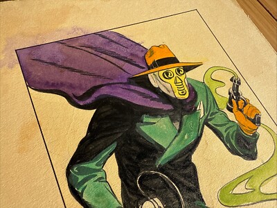 DC Orginal Sandman Original Art Cliff Young 11 x 14 Rare RIP Zane