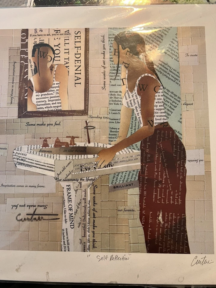 Arte Richard Curtner “Autorreflexión” Muy Raro Número 111 de 250 Foto 2 de 3