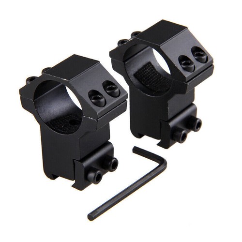 2pcs High Profile Rifle Scope Mounts 25.4 mm 1" Rings 11mm/20mm Picatinny Rail - Picture 11 of 15