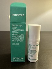 Innisfree Green Tea Seed Hyaluronic Serum 10 ml .33 oz Travel Size NIB 10/26