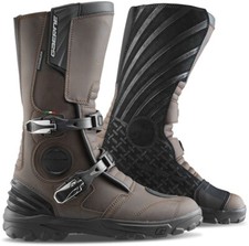 STIVALI BOOTS MOTO PELLE IMPERMEABILI GAERNE G MIDLAND BROWN TG 44