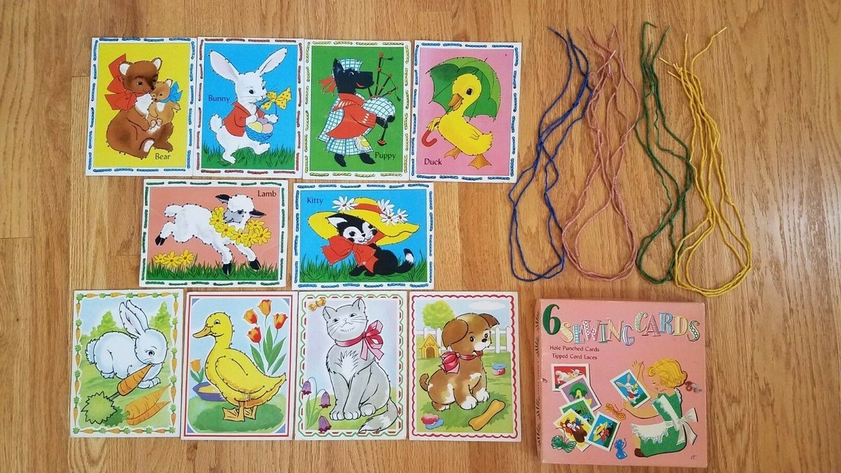 vintage an・an no.22 VINTAGE SEWING CARDS BY WHITMAN PUBLISHING CO #5353 1950's | eBay