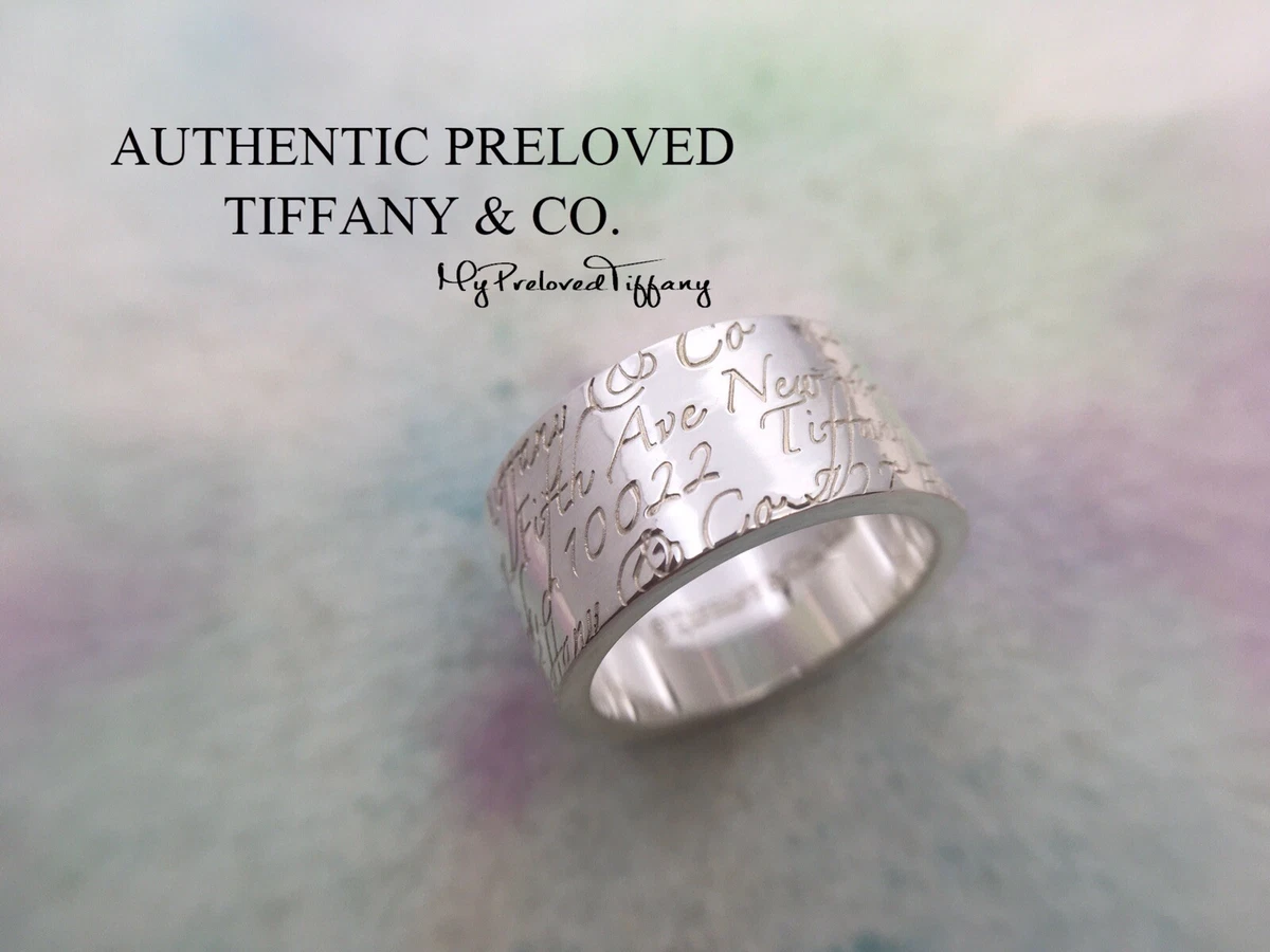 Preloved 2024 tiffany rings