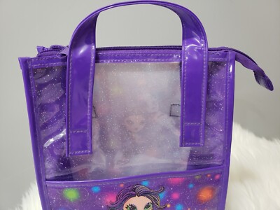 Lisa Frank RARE Rockstar Girl Glamour Girl Guitar Lunchbag Lunch