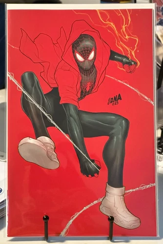 AMAZING SPIDER-MAN #23 David Nakayama Unknown Virgin Variant Miles Morales