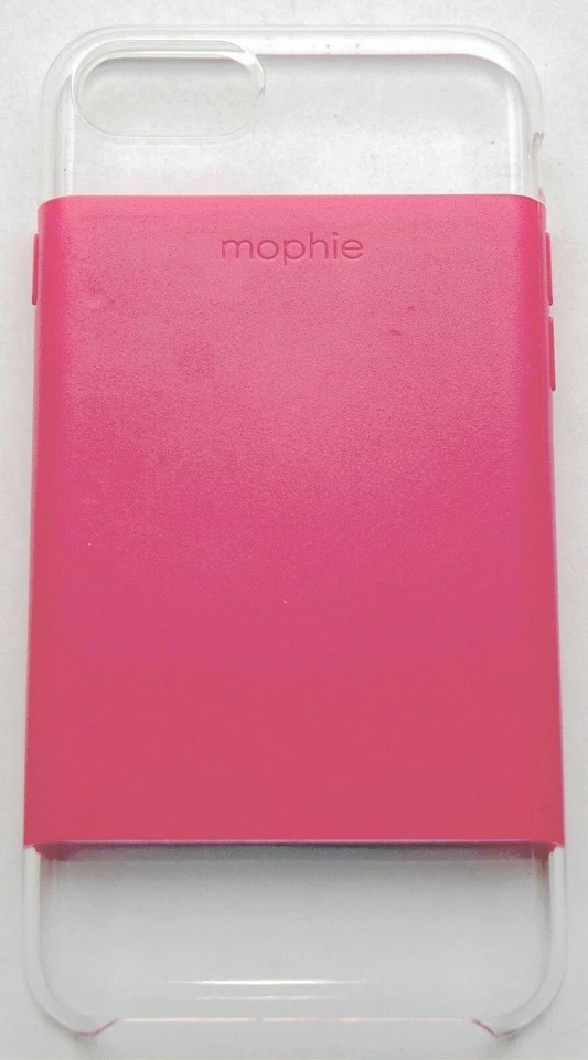 NUEVO GENUINO Mophie iPhone 8 y 7 Base Magnética Funda CORAL Hold Force Folio/Cartera Foto 4 de 4