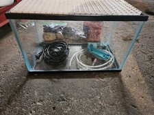 5 Gallon Standard Aquarium Bundle W/ Filter, Rocks, Heater, Gravel, Etc