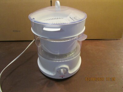 SUNBEAM 2-TIER FOOD STEAMER/ RICE COOKER, MODEL# 4713 | eBay