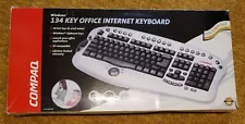 Compaq 134 Key Office Internet Keyboard CPQ135KB 