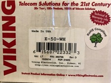 Viking Electronics E-50-WH Video Entry Phone-White - Brand New