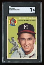 1954 Topps #122 John Logan SGC 7 NM #8603960