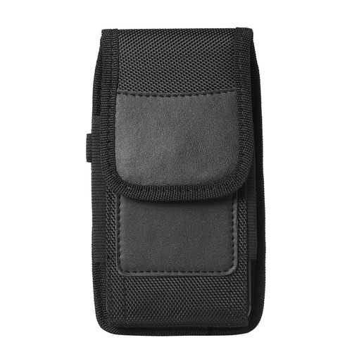 Universal 6.5in Belt Clip Holder Vertical/Horizontal Carrying Pouch W/ Card Slot - Picture 3 of 23