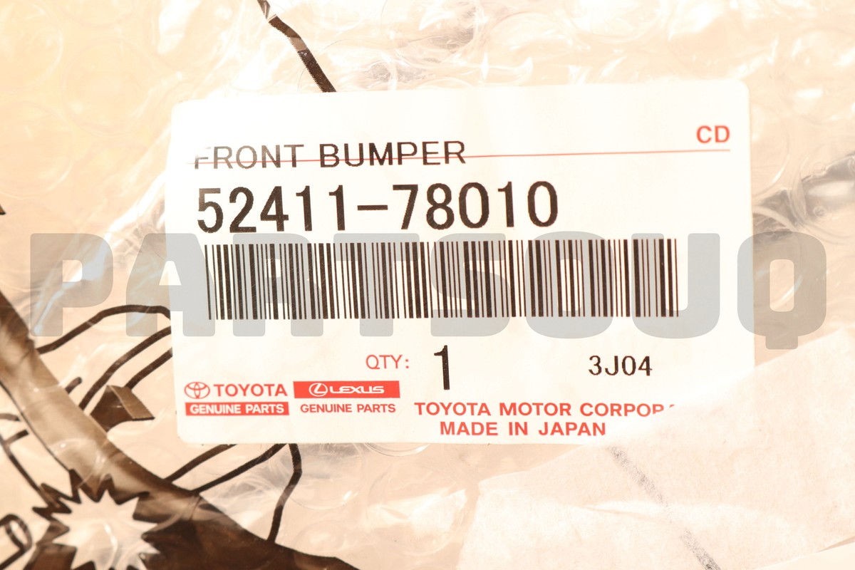 5241178010 Genuine Toyota GUARD, FRONT BUMPER 52411-78010 | eBay 